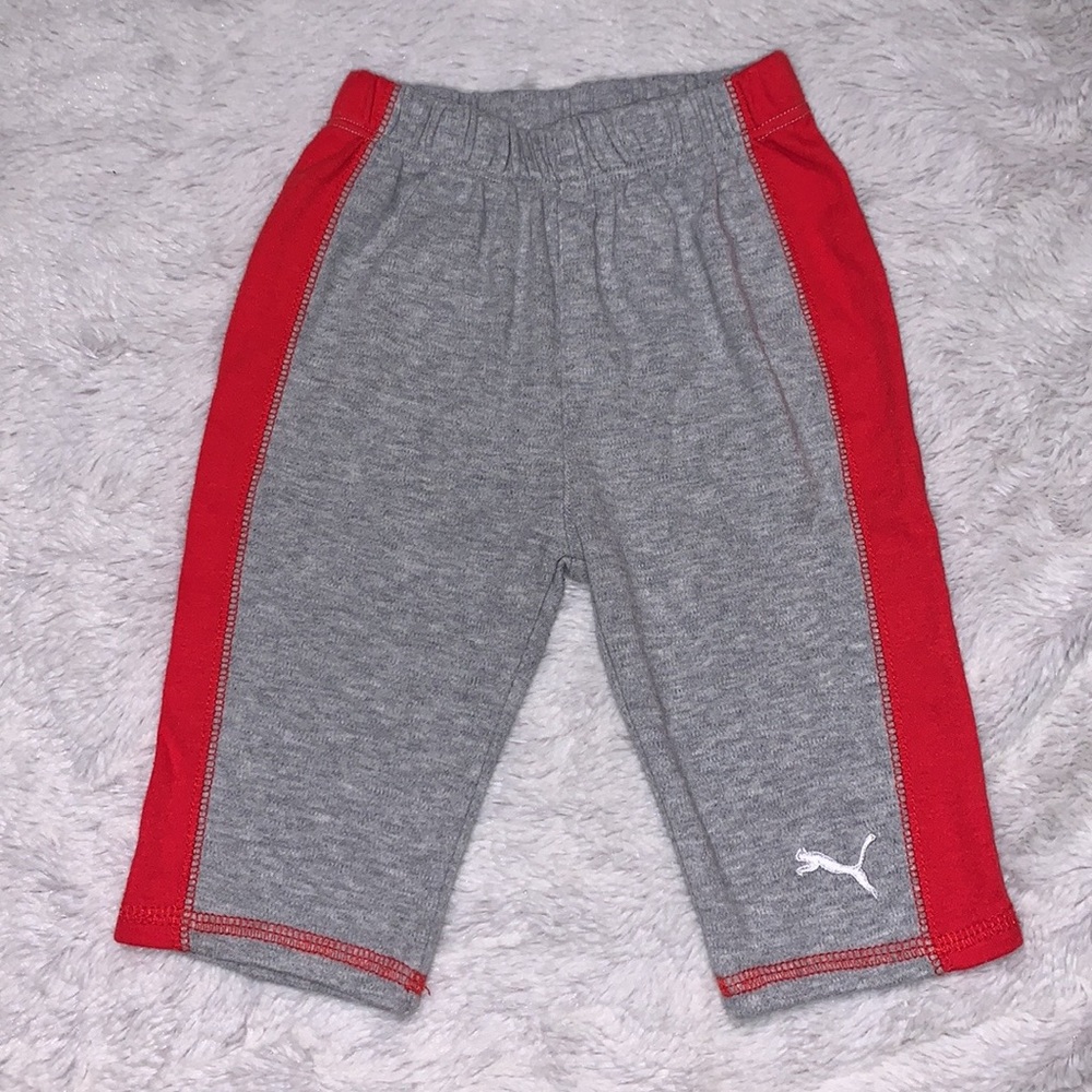 puma grey sweats baby boy 0-3 months